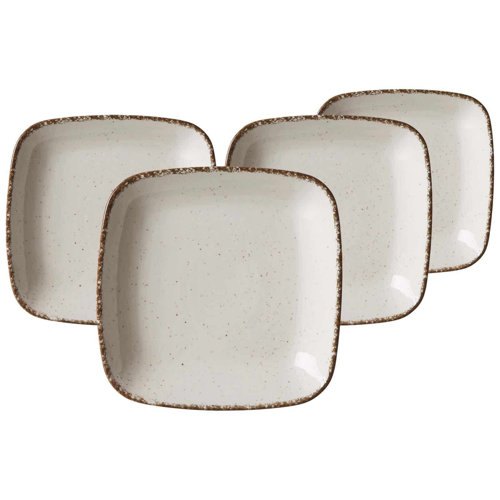 SUPPENTELLER Casa beige ø 22 cm 4er Set - Beige, Keramik (22cm) - Ritzenhoff Breker