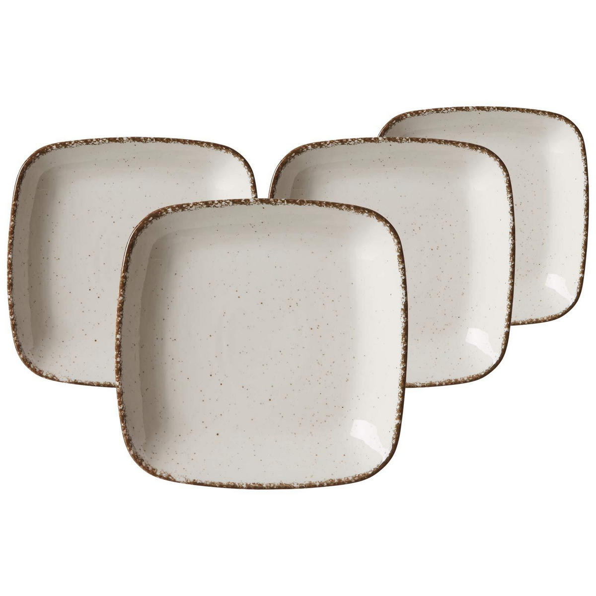 SUPPENTELLER Casa beige ø 22 cm 4er Set - Beige, Keramik (22cm) - Ritzenhoff Breker