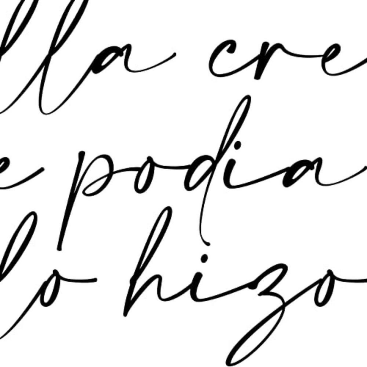 POSTER Set mit 4 Königin TypografieStil A4 Rahmenlos - Klar, Papier (29.7/3cm) - Nacnic