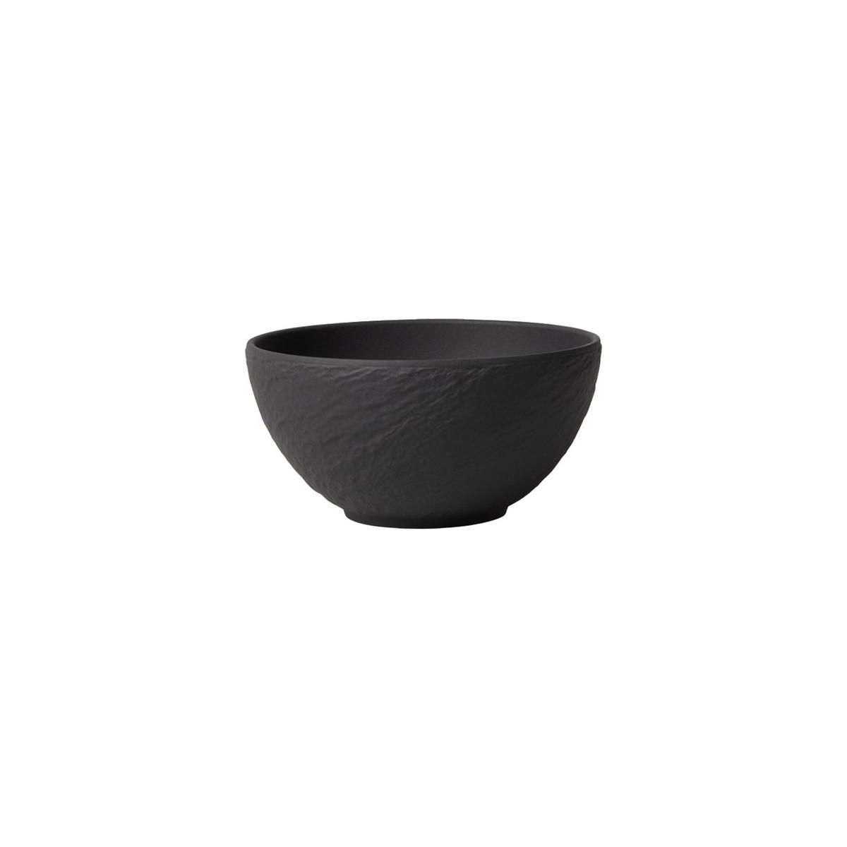 BOL Manufacture Rock schwarz Ø 14,0 cm 4er Set - Schwarz, Keramik (14cm) - Villeroy & Boch
