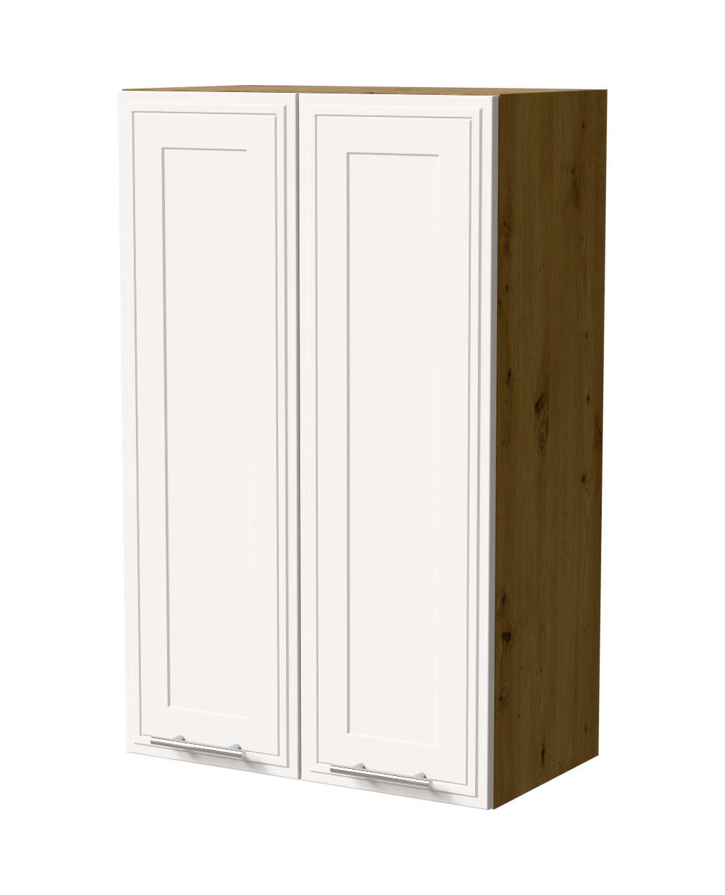 HÄNGESCHRANK Salo W4/60 Eiche Artisan / Weiß Matt 60 / 32,5 / 96cm - Eiche Artisan/Weiß, Holz/Holzwerkstoff (60/96/32.5cm) - Feldmann-Wohnen