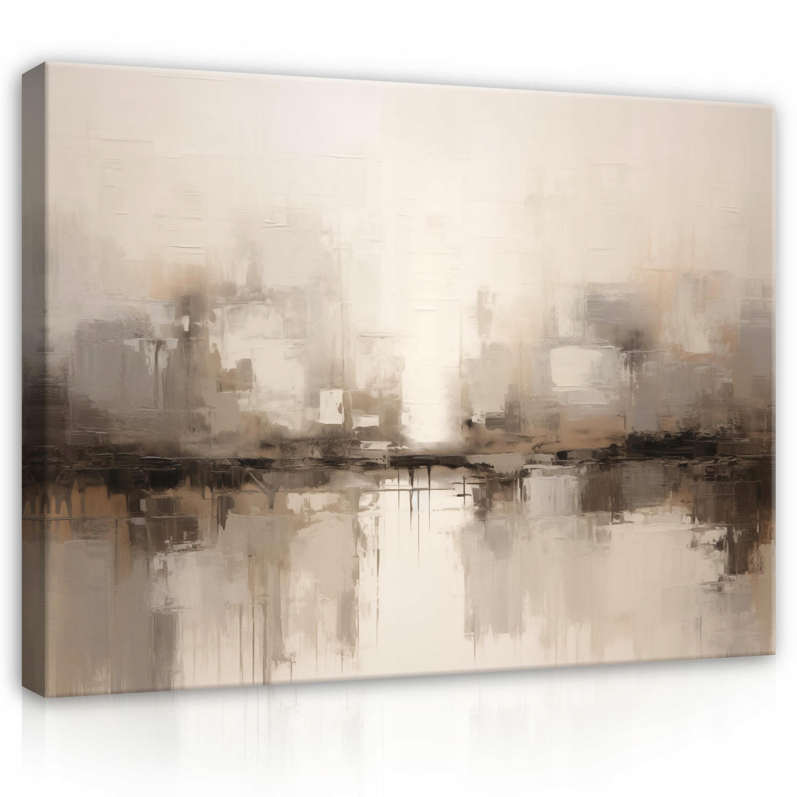 LEINWANDBILD Abstrakt Modern 100x70 - Multicolor, Holzwerkstoff (100/70cm) - Wallarena