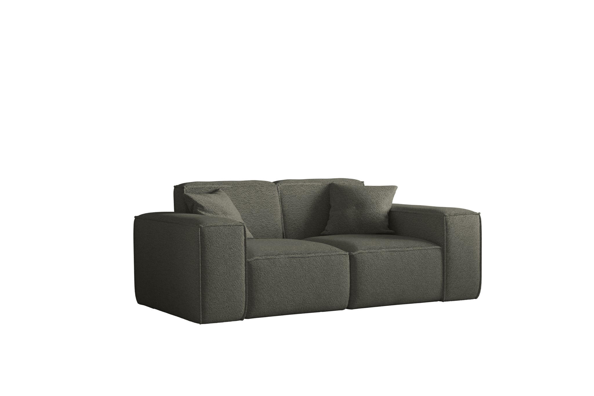 SOFA Celes Premium 2-sitzer Ascot Bukla - Jadegrün, Holzwerkstoff/Textil (186/73/88cm) - Fun Möbel