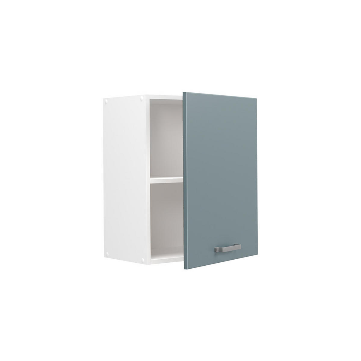 HÄNGESCHRANK R-Line, Blau-Grau/Weiß, 50 cm - Blaugrau/Weiß, Holzwerkstoff (50/60/31cm) - Vicco