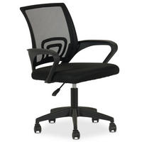 BÜRODREHSTUHL JAKE - Schwarz, Textil (60/86/53cm) - IDIMEX