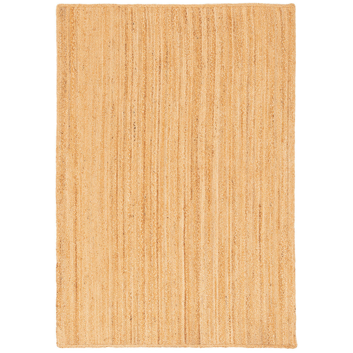 NATURFASER TEPPICH JUTE SALSA UNI - Beige, Textil (80/150cm) - Pergamon