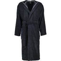 BADEMANTEL HERREN KAPUZE CLASSIC 842 LAVA - 97 - Schwarz, Textil (XXXLnull) - Cawoe