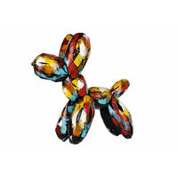 METALLSKULPTUR Bunt 58/58 cm - Multicolor, Metall (4/58/22cm) - KUNSTLOFT
