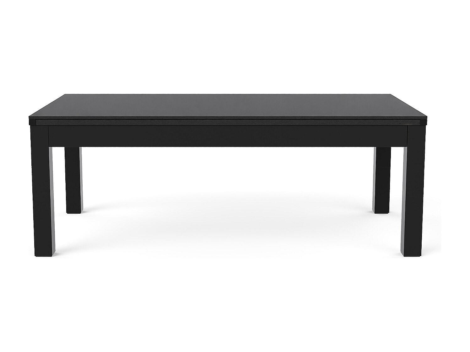 BILLARDTISCH - 8 Personen - holz - schwarz, grau Balthazar - Schwarz, Holz (213.4/111.8cm) - Vente-Unique