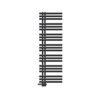 KOUPELNOVÝ radiátor Iron EM 500 x 1600 mm antracitový s univerzálním ventilem - antracitová, kov (50/160/3cm) - LuxeBath