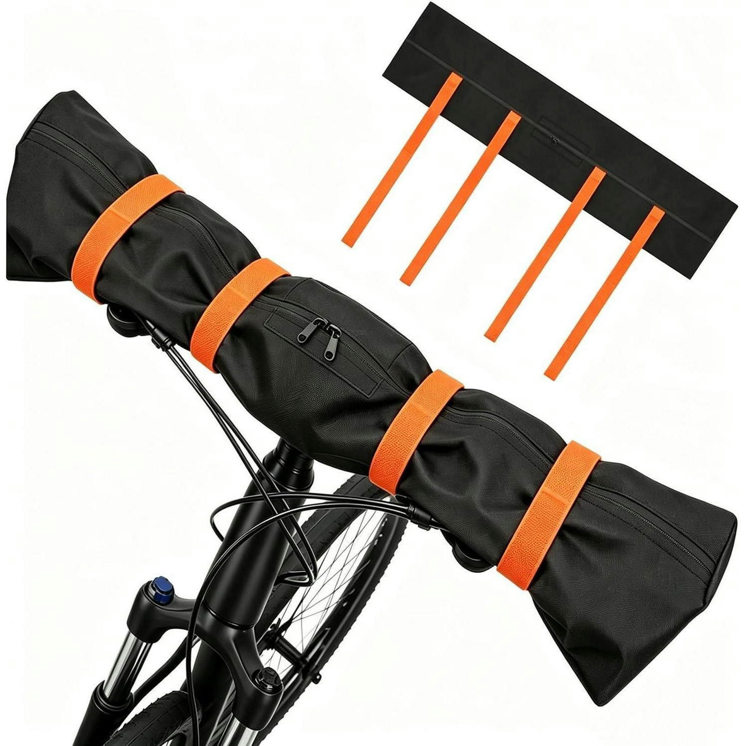 XXXLutz Fahrradschutzhülle Orange 22.5x43x90 cm