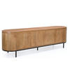 TV-SCHRANK aus Mangoholz 200x45x57cm, natürlich - Braun, Holz (200/57/45cm) - Giga Meubel