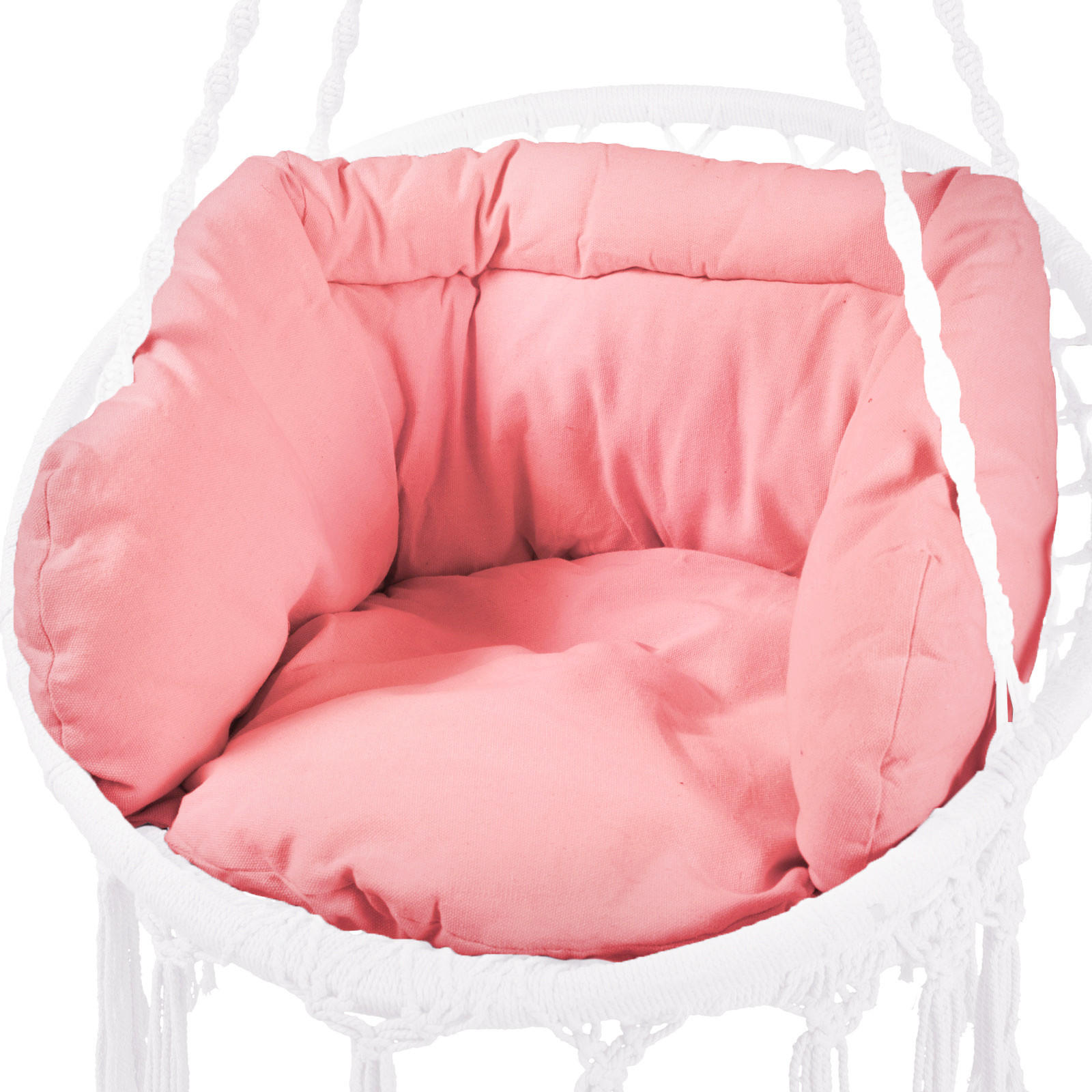 HÄNGESESSELAUFLAGE Rosa - Rosa, Textil (67/35/60cm) - SVITA