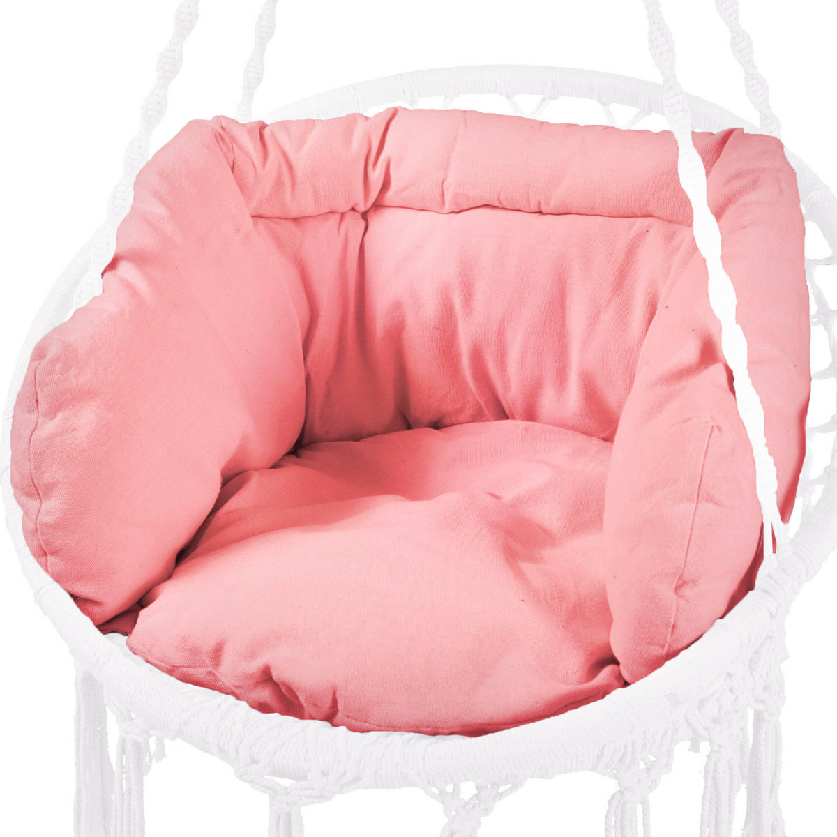 HÄNGESESSELAUFLAGE Rosa - Rosa, Textil (67/35/60cm) - SVITA