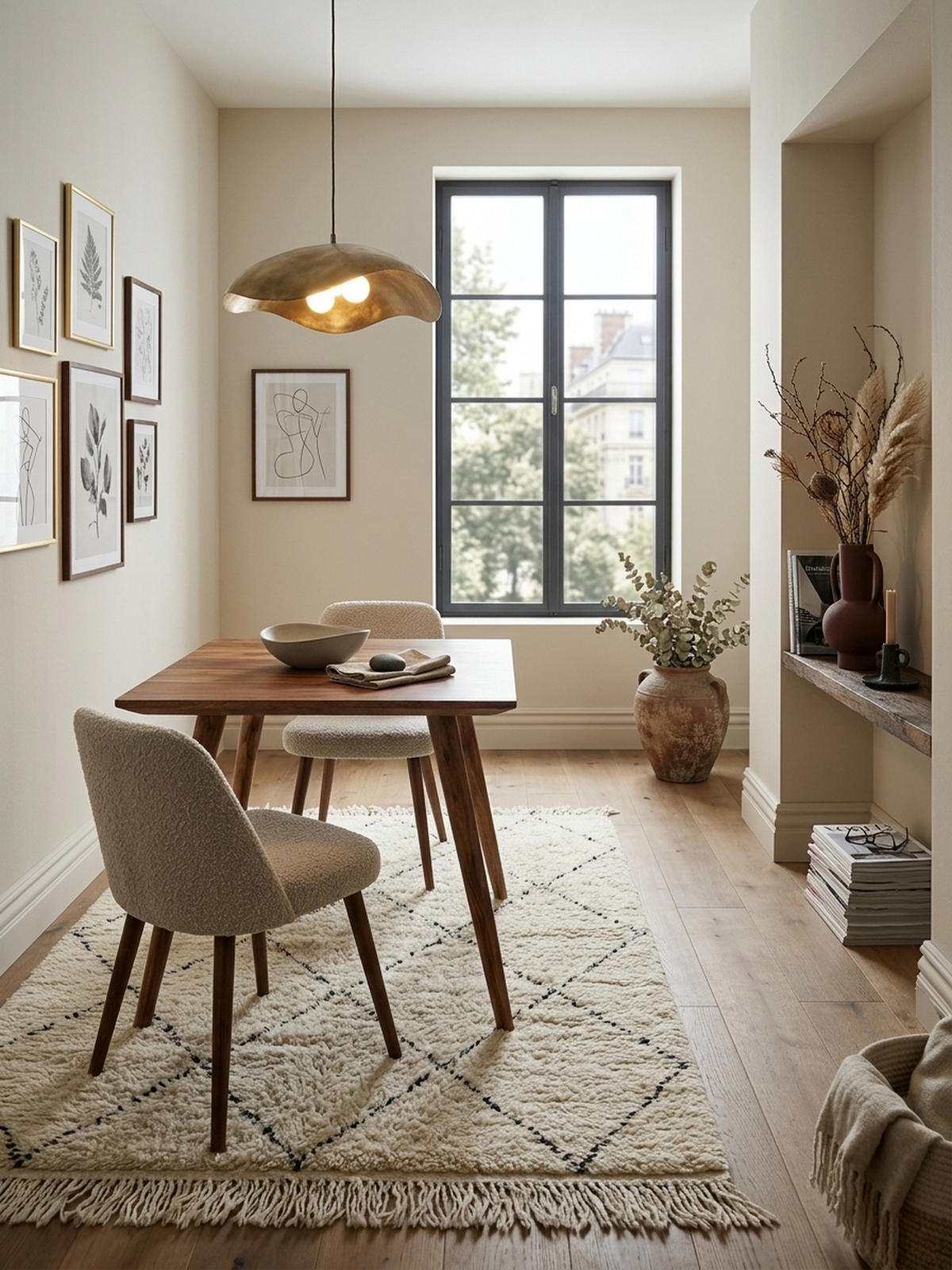 ESSZIMMERTISCH – Massivholz Braun 80x80x76 cm Retro Landhausstil - Braun, Holz (80/80/76cm) - KADIMA DESIGN