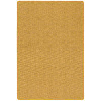 SCHLINGEN DESIGNER TEPPICH NIVA - Currygelb, Textil (133/133cm) - Snapstyle