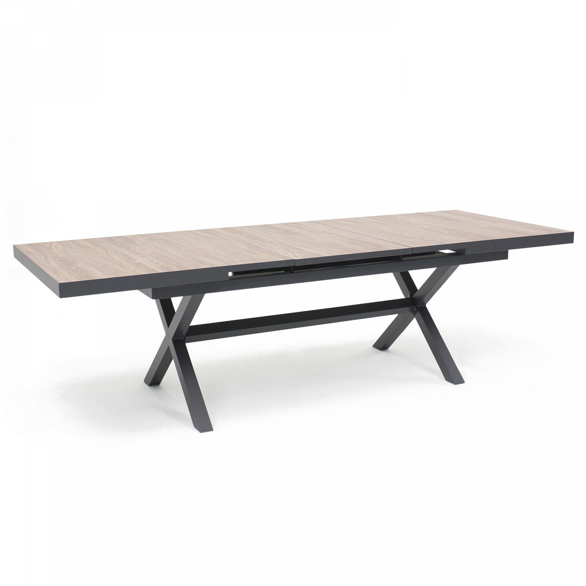 GARTENSET 11-tlg., Braun/Grau - Braun, Metall - Oviala