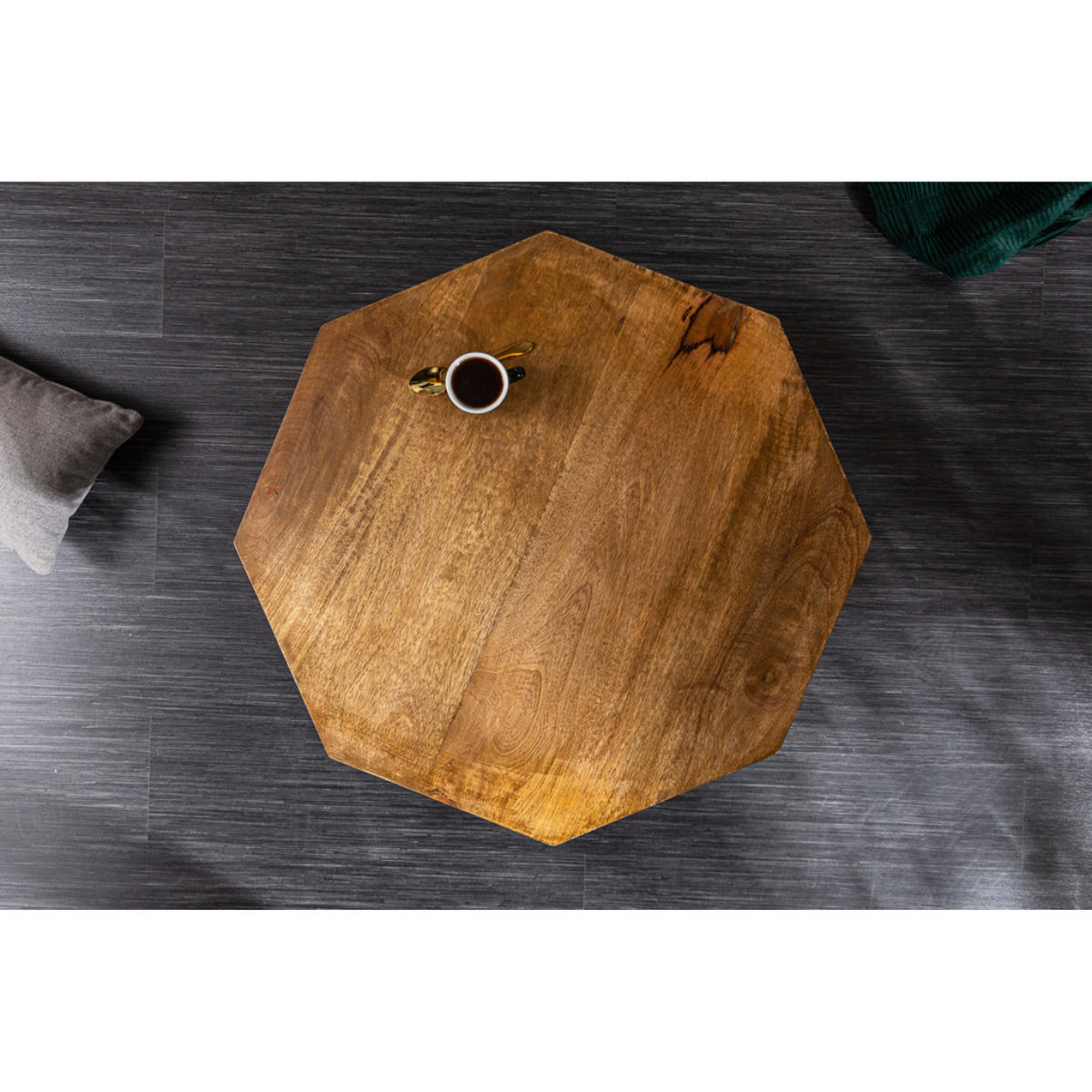 COUCHTISCH DIAMOND Mangoholz natur 70 cm - Braun, Holz (70/70/39cm) - riess-ambiente