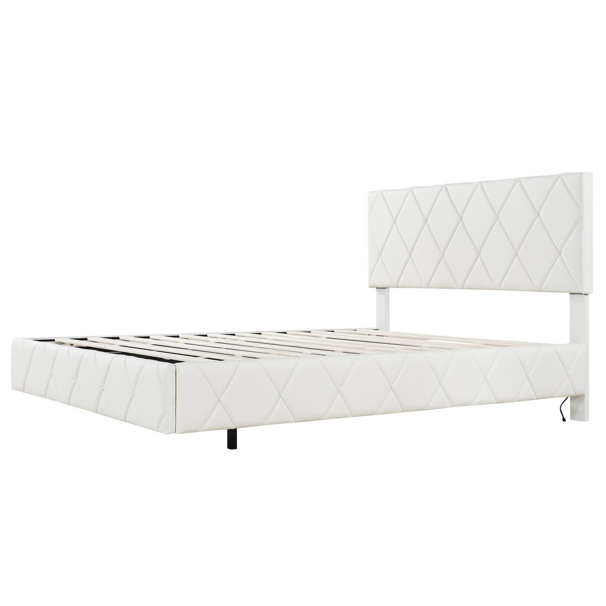 CANAPEA LAZY cu aspect de blană de teddy și scaun, moale și ergonomic - bej, compozit lemnos/metal - Urban Meuble