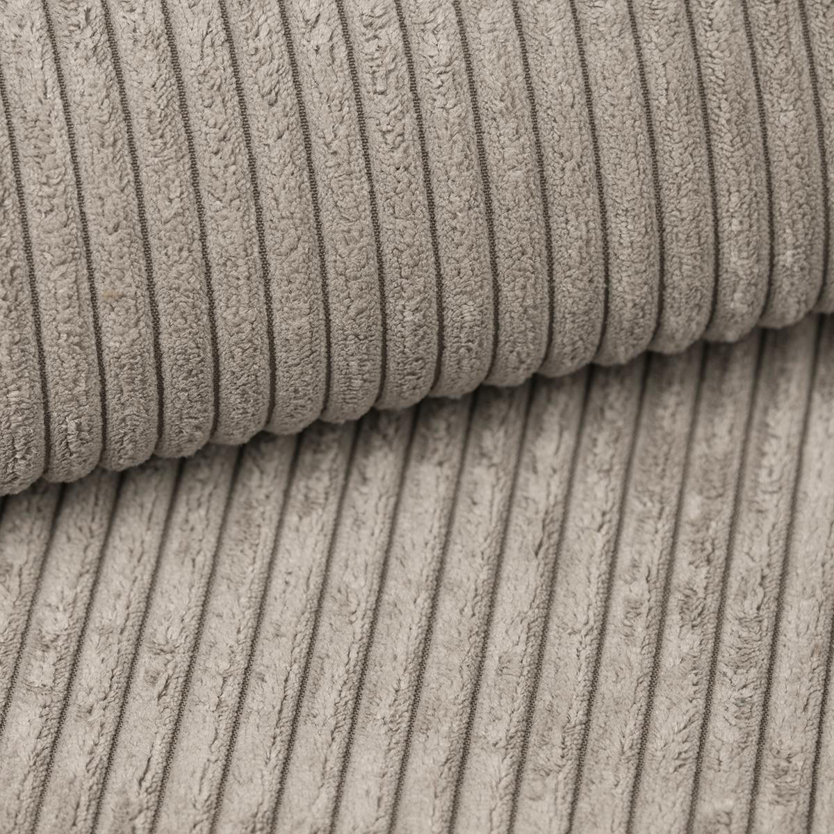 BETTSOFA MOSINE Beige Kordstoff mit Schlaffunktion - Beige, Textil (281/87/98cm) - MASSENO