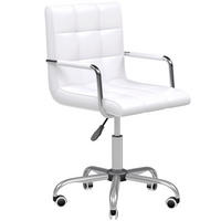 BÜROSTUHL Weiß PU, PVC 52.5xx54x99 xm - Weiß, Kunststoff (54/99/52.5cm) - DESIGN IN