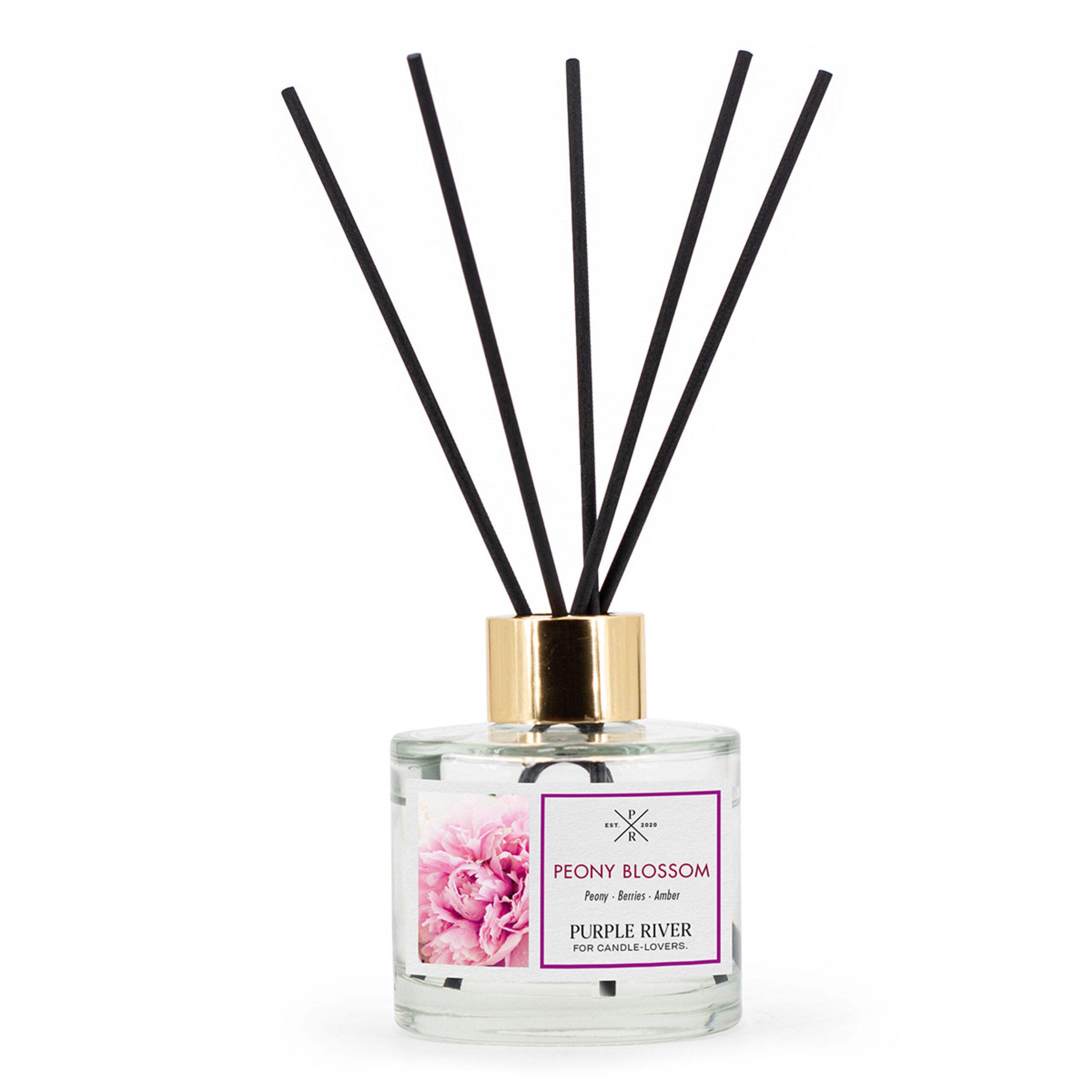 DIFUZÉR Purple River - bílá, sklo (7/7/7cm)