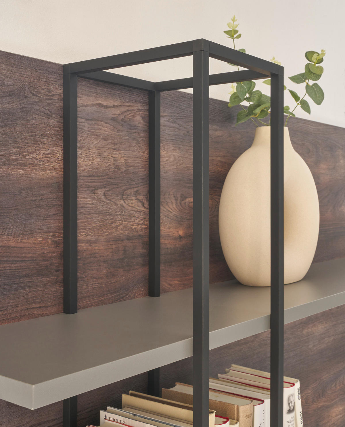 WANDPANEEL Thermo Eiche, grau, Wandboard 152 x 90 cm - Eichefarben/Grau, Holzwerkstoff (152/90/26cm) - Furn.Design
