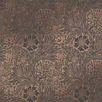 VLIESTAPETE Marigold Fibrous Charcoal Vliestapete - Grau, Papier/Kunststoff (52/1000cm) - Graham & Brown
