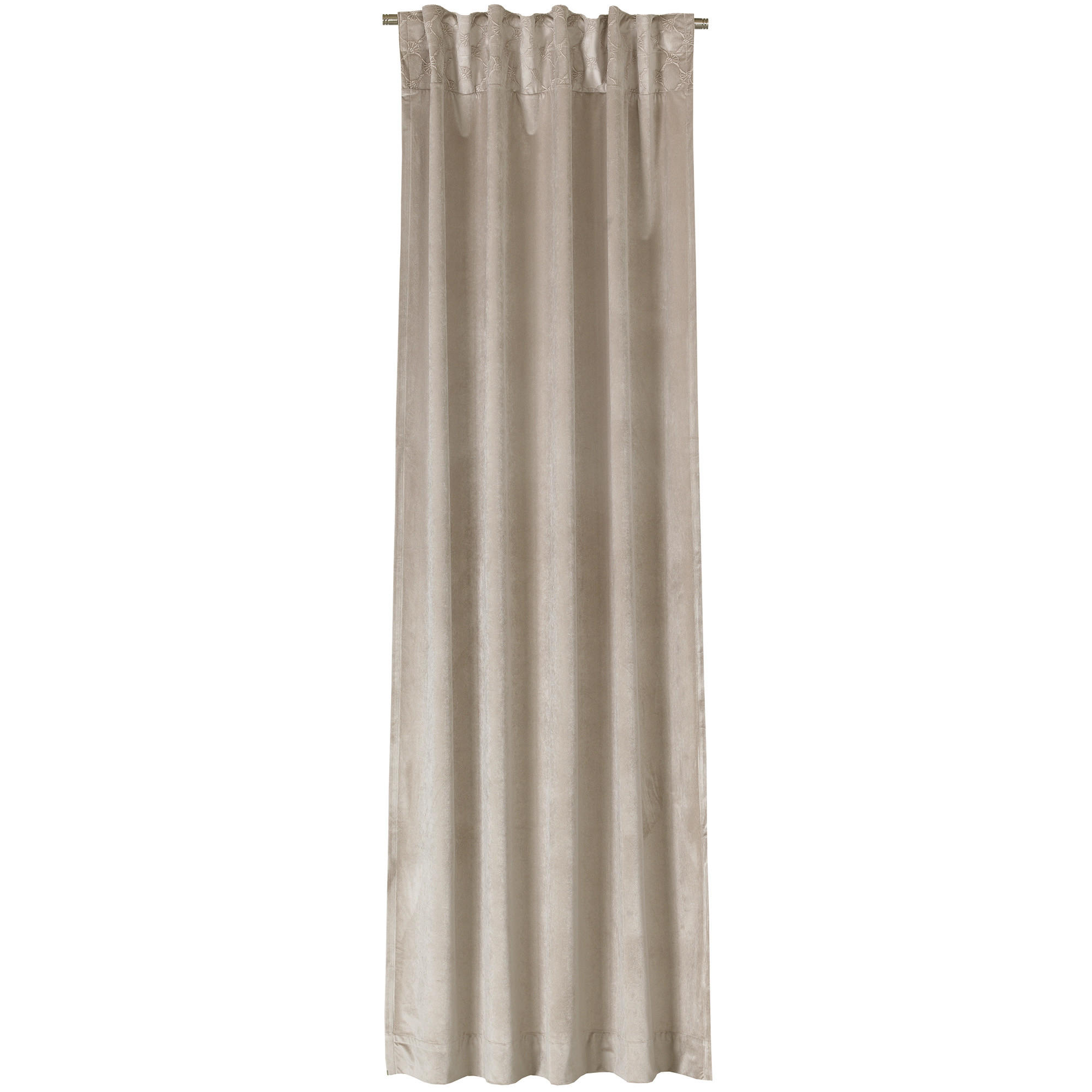 SCHLAUFENVORHÄNGE SHOW BEIGE - 030 - Beige, Textil (130/250cm) - Joop!