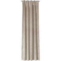 SCHLAUFENVORHÄNGE SHOW BEIGE - 030 - Beige, Textil (130/250cm) - Joop!