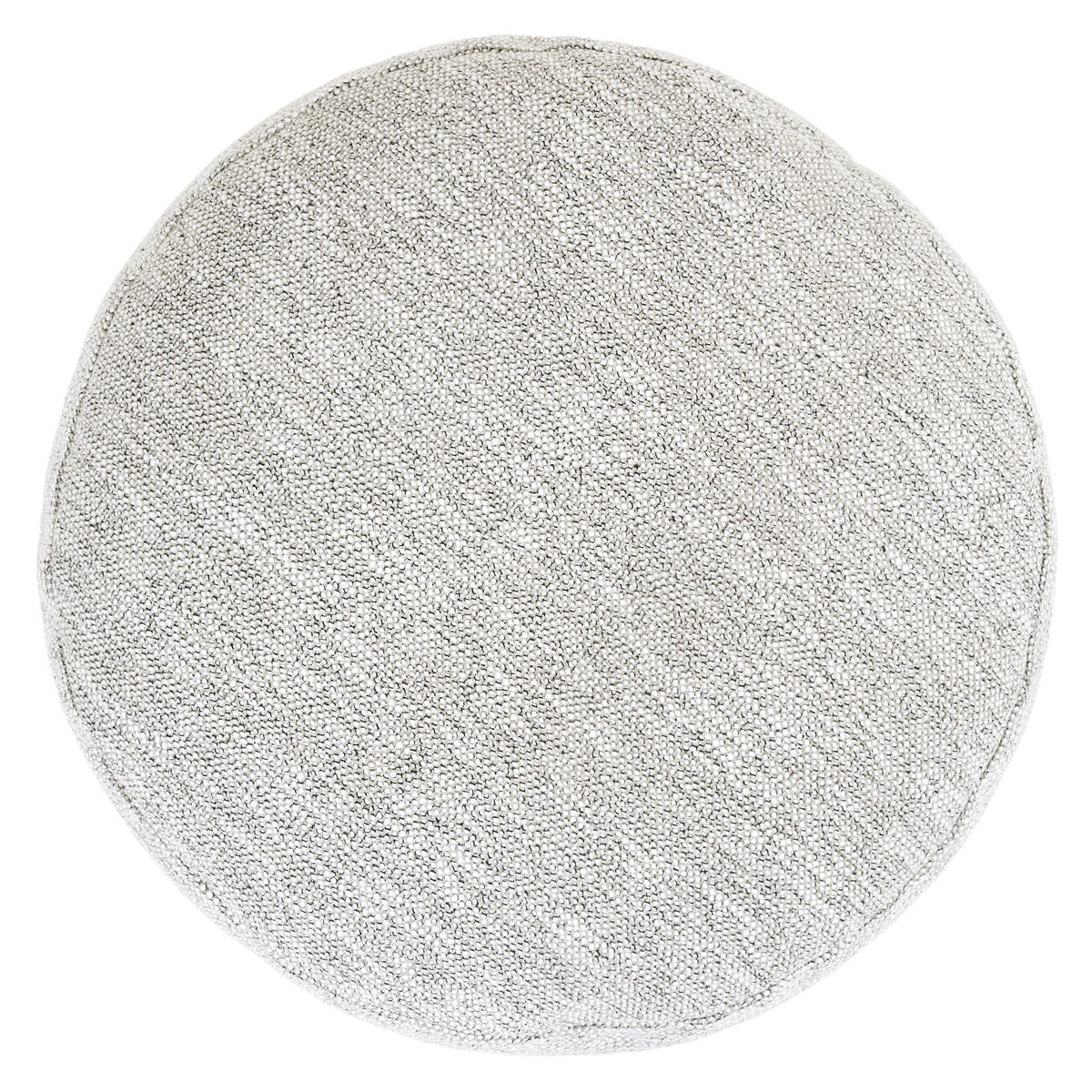POUF Milano - Beige, Textil (55/35/55cm) - icon