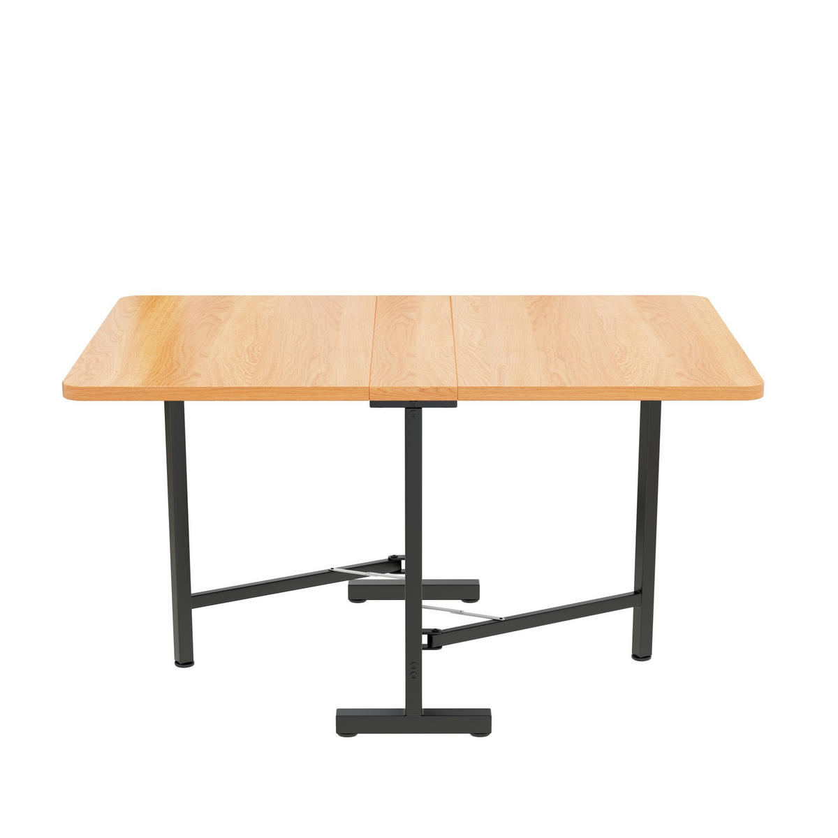 ESSTISCH 120/80 cm in Eichefarben aus MDF, ausziehbar und klappbar - Eichefarben, Holzwerkstoff (120/80/75cm) - Flora Grace