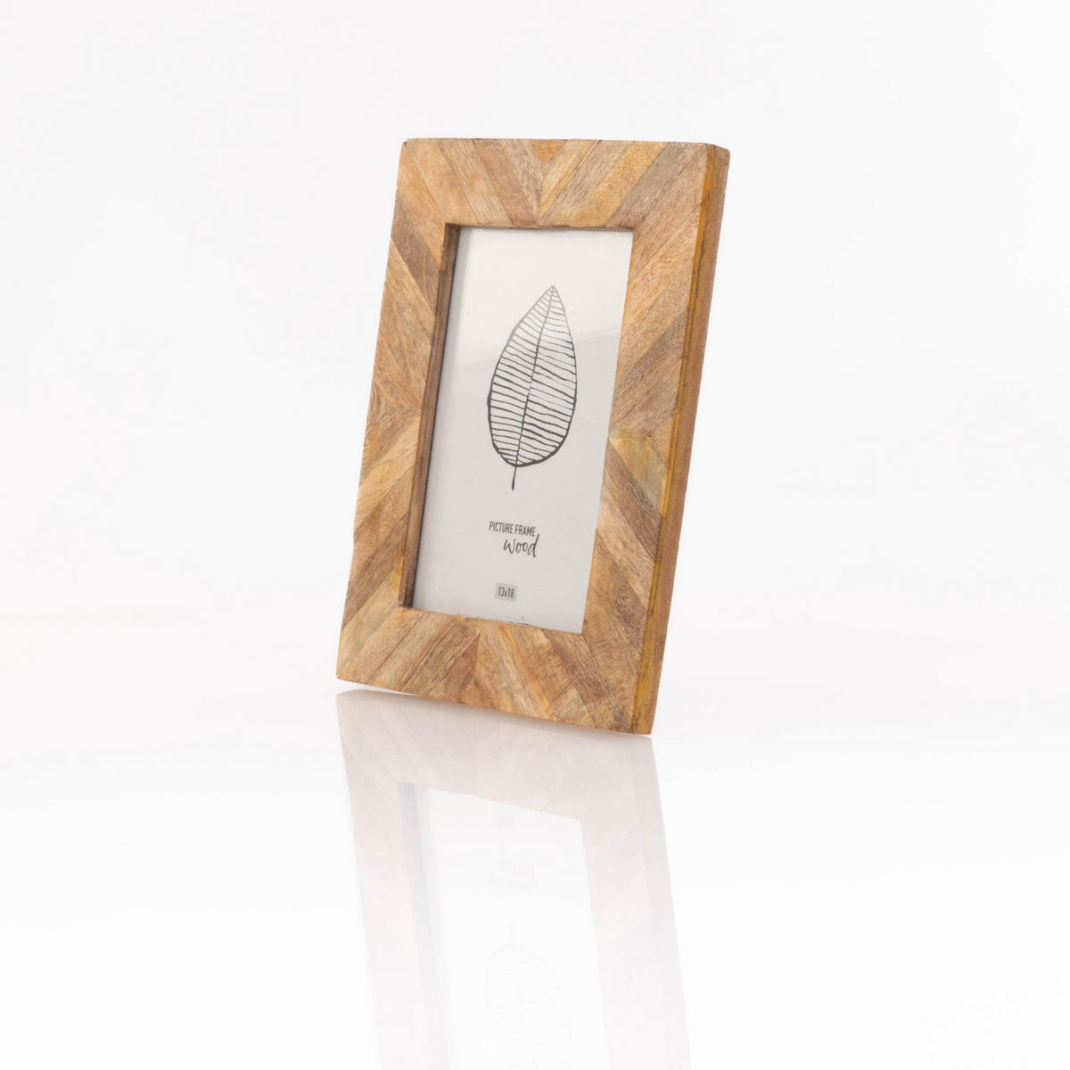 FOTORAHMEN Mangoholz 19/24 cm - Braun, Holz (19.2/24/1.3cm) - Home Styling Collection