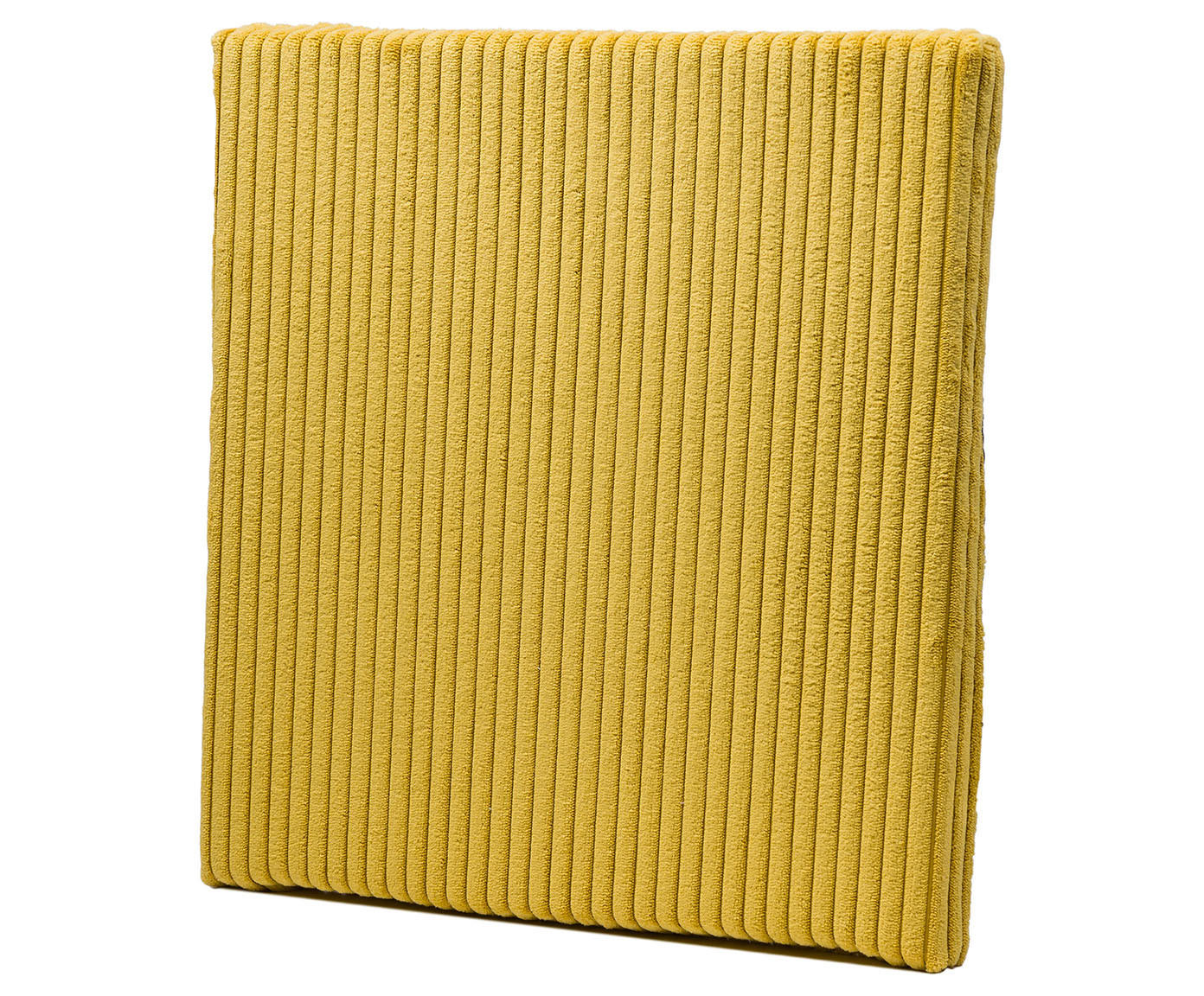 SITZKISSEN Anafi 40x40x3cm SENF - Gelb, Textil (40/40cm)