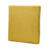 SITZKISSEN Anafi 40x40x3cm SENF - Gelb, Textil (40/40cm)