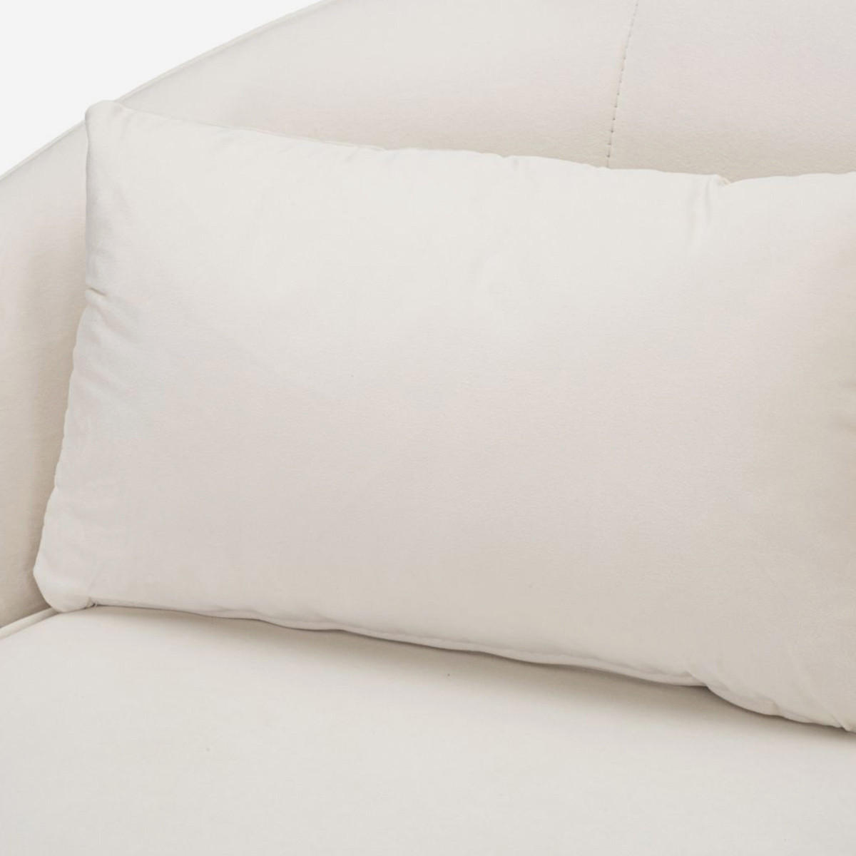 2-SITZER Sofa gepolstert Oslo - Weiß - Weiß, Holz/Kunststoff (148/68/84cm) - Pasmara