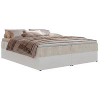 BOXBETT TRAVIT ZERO 140/200 - Beige Cord - Topper T25 - H3 - Beige/Schwarz, Kunststoff/Textil (140/200cm) - MKS