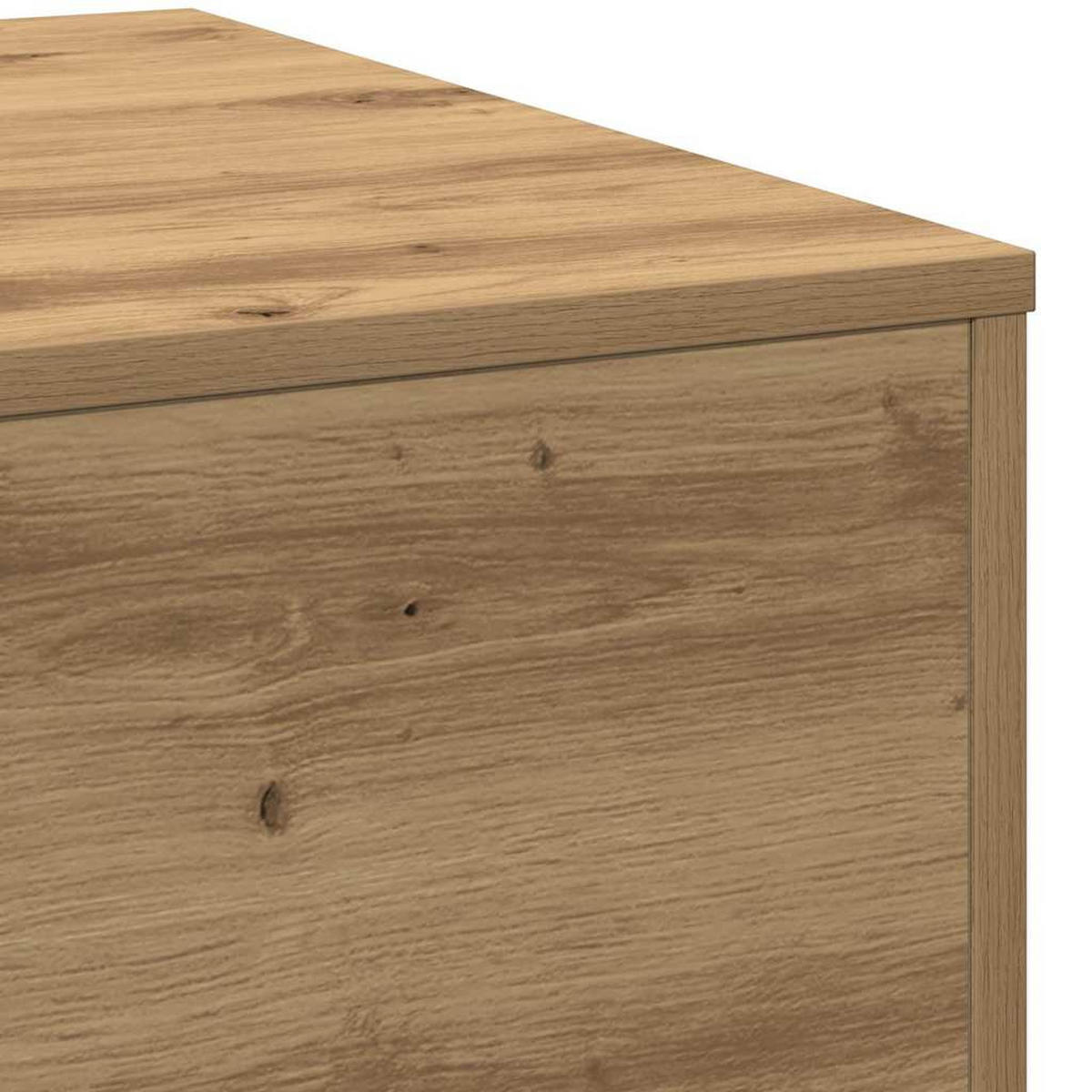 COUCHTISCH Artisan-Eiche 80/80/31 Cm - Braun, Holzwerkstoff (80/80/31cm) - vidaXL