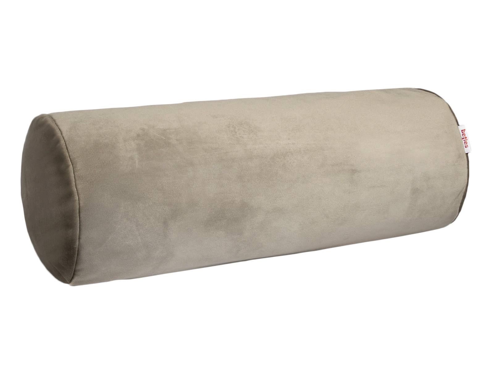 NACKENROLLENHÜLLE Samt&Sonders taupe 40/15 cm - Taupe, Textil (15/40cm) - beties Heimtextil