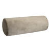 NACKENROLLENHÜLLE Samt&Sonders taupe 40/15 cm - Taupe, Textil (15/40cm) - beties Heimtextil