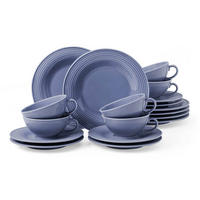 TEESERVICE Beat Color Glaze Fliederblau 18er Set - Violett, Keramik (1/1/1cm) - Seltmann Weiden
