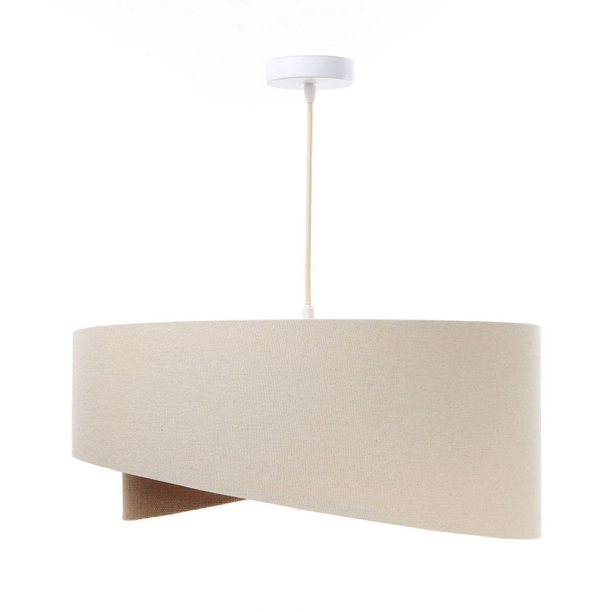 HÄNGELEUCHTE Grau 50/23 cm - Grau, Kunststoff (50/1/23cm) - ONZENO