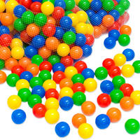 BÄLLEBAD-BÄLLE 50 Stück, bunt, 5.5cm - Multicolor, Kunststoff (5.5/5.5/5.5cm) - Littletom