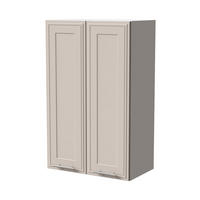 HÄNGESCHRANK Salo W4/60 Weiß / Kaschmir Matt 60 / 32,5 / 96cm - Kaschmir/Weiß, Holz/Holzwerkstoff (60/96/32.5cm) - Feldmann-Wohnen