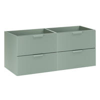 WASCHTISCHUNTERSCHRANK 120cm Oria Grün - Grün, Holzwerkstoff (120/50/45.5cm) - Petits-meubles