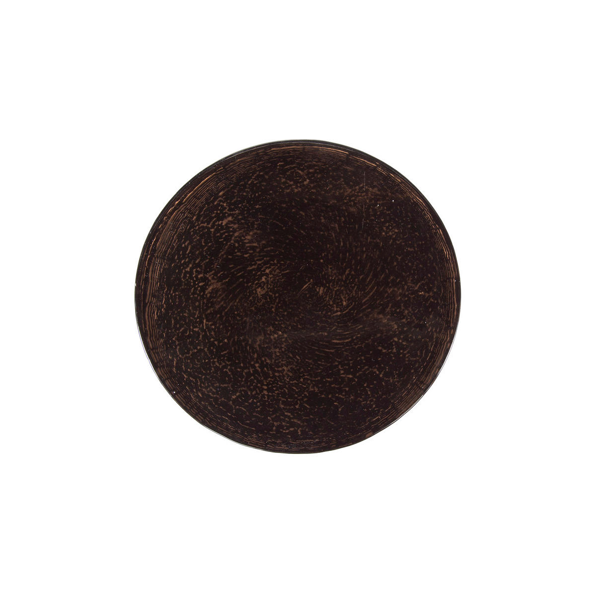 BEISTELLTISCH Eclipse Braun 30/30/45 cm - Kupferfarben, Glas (30/30/45cm) - Hoyz Collection