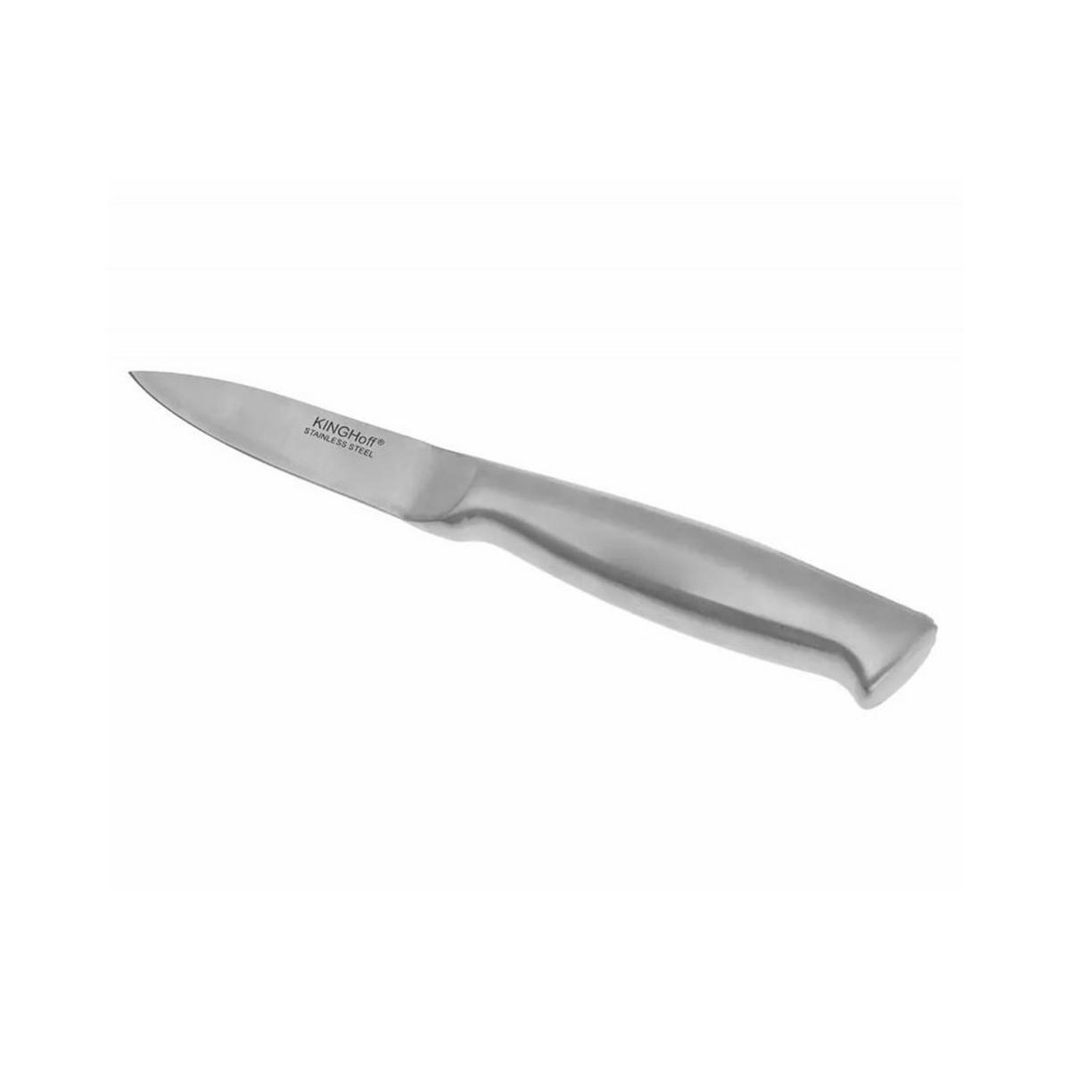 GEMÜSEMESSER Silber 19.5/5/19.5 cm KH3431 - Silberfarben, Metall (19.5cm) - Kinghoff 