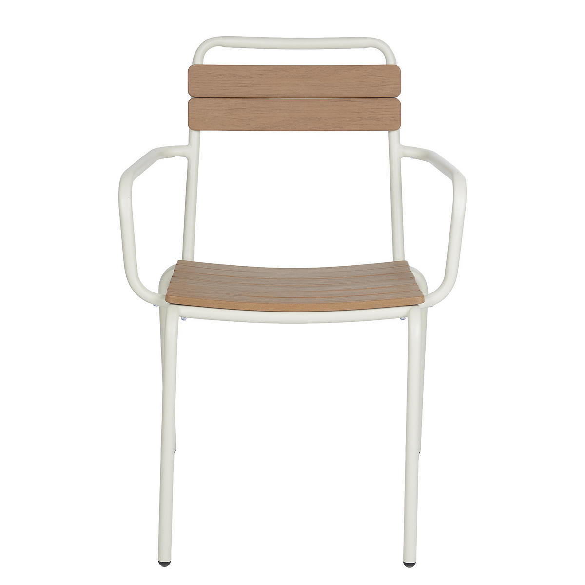 STAPELSTUHL (2er-Set) Tonka - Beige, Kunststoff/Metall (56/82/60cm) - Butlers