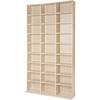 CD/DVD Regal Christel,180 x 102 x 23,5 cm,buche - Buchefarben, Holz (23.5/180/102cm) - tectake