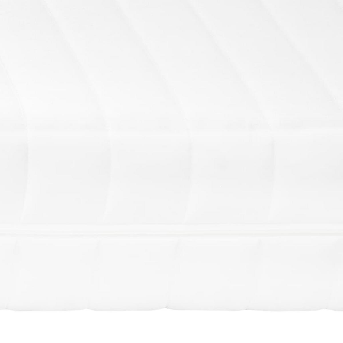 MATRATZE 100 X 200 CM 7 ZONEN PU SCHAUM 16 CM H2 H3 - Weiß, Kunststoff (100/200cm) - vidaXL